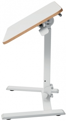 Birou ergonomic Leitz Ergo, pliabil, ajustabil pe inaltime, alb